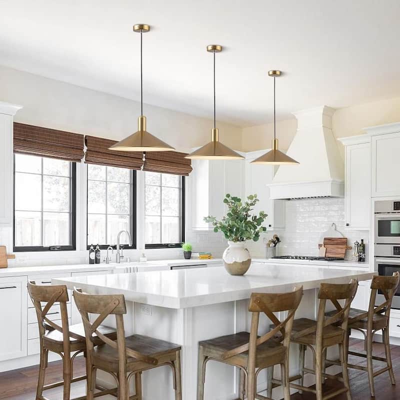 Modern pendant light gold fixture light aluminum kitchen light