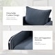 preview thumbnail 7 of 13, Abeline 32.75"W Coastal-Style Upholstered Armchair with Solid Wood Legs and Cushions Set of 2 by HULALA HOME