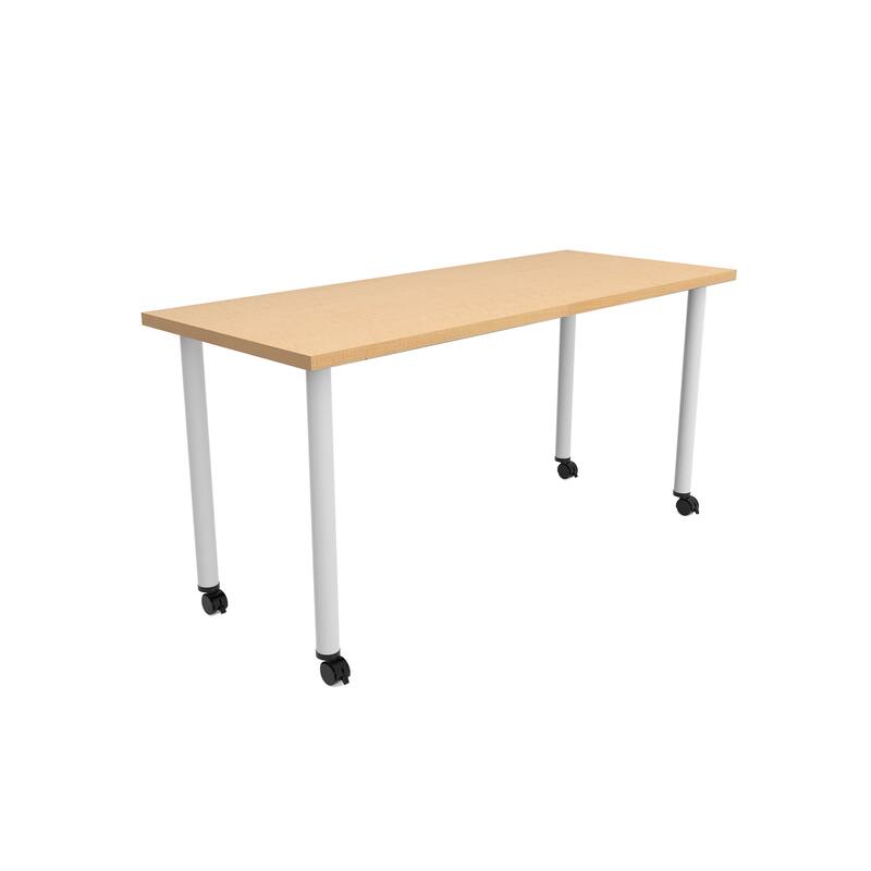 JURNI Multipurpose Mobile Desk, High-End Work Table 60" W x 24" D x 29" H