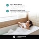 preview thumbnail 11 of 145, Fine Fixtures Acrylic-Fiberglass Soaking Bathtub, White. Alcove/Apron Front