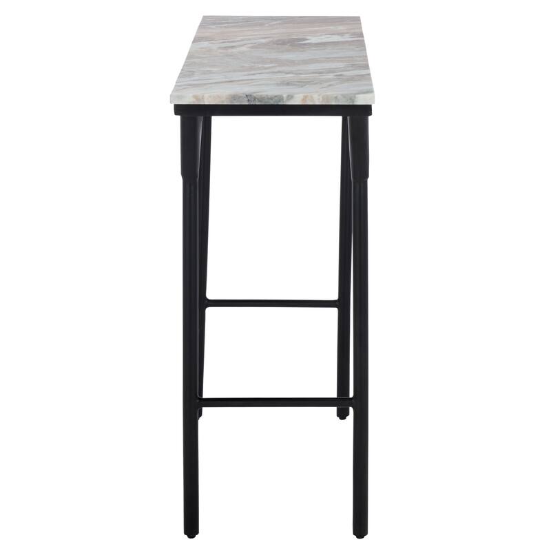 SAFAVIEH Home Frederick Marble Console Table - 40"W x 12"D x 30"H