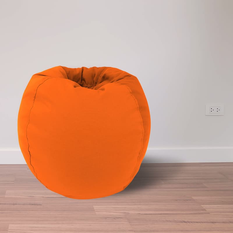 25" Round Indoor Junior Bean Bag Chair
