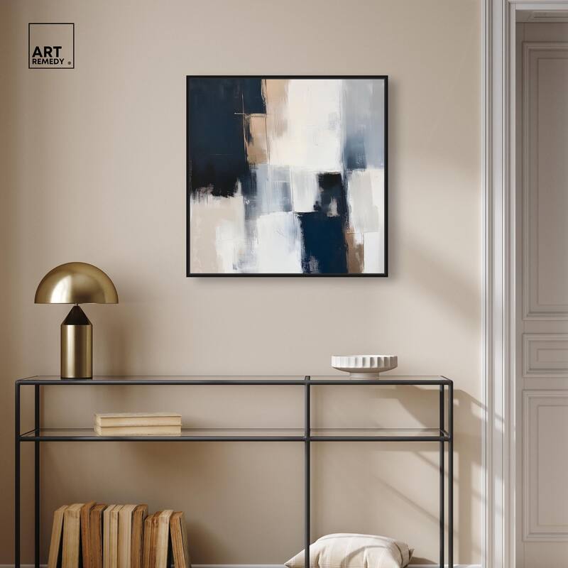 Blue Mood Depth II Canvas by Art Remedy