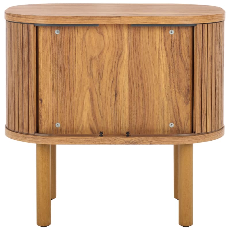 SAFAVIEH Home Tealla 2 Tambour Door Nightstand
