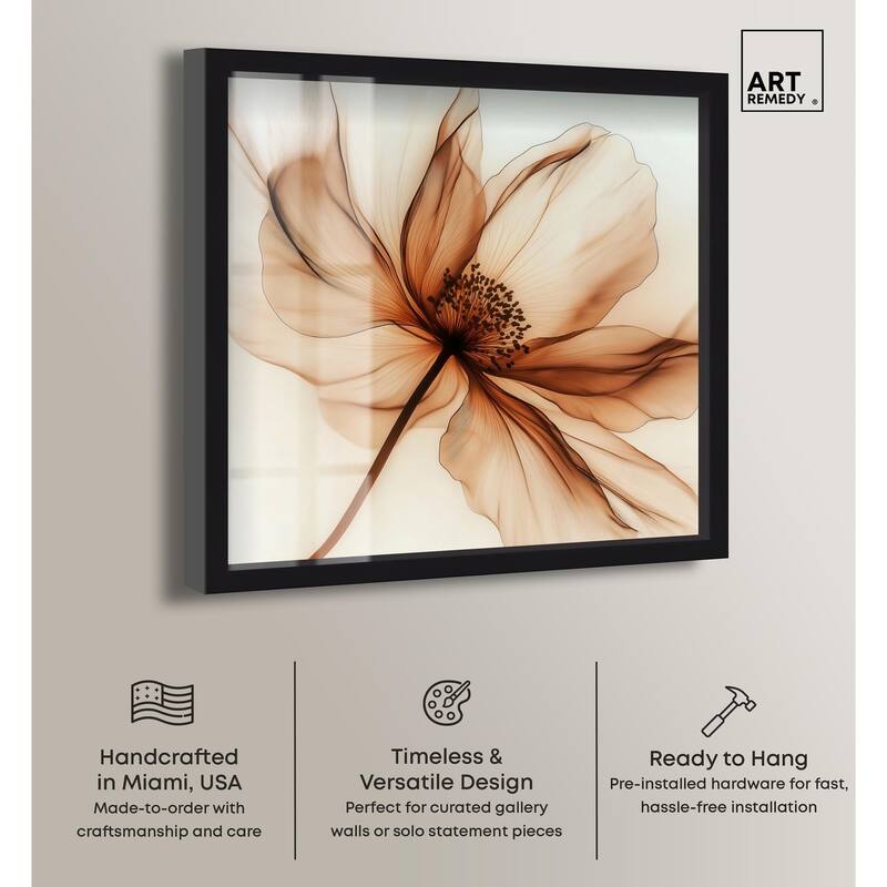 Fragile Elegance I Shadowbox by Art Remedy