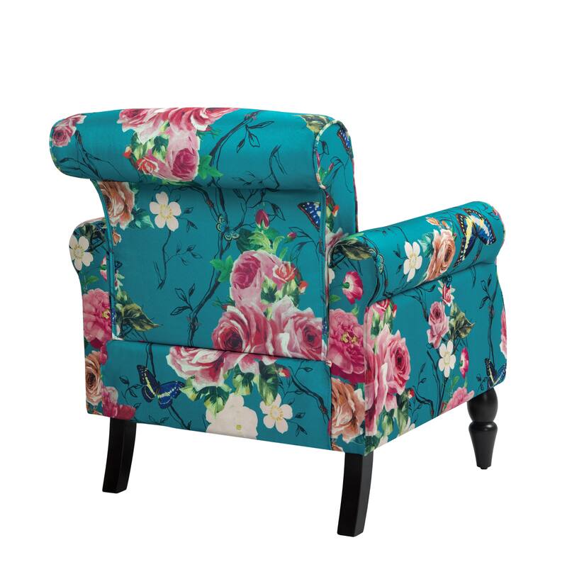 Living Room Armchair with Nailhead Trim - 29.9"W x 29.9"H x 32.9"D