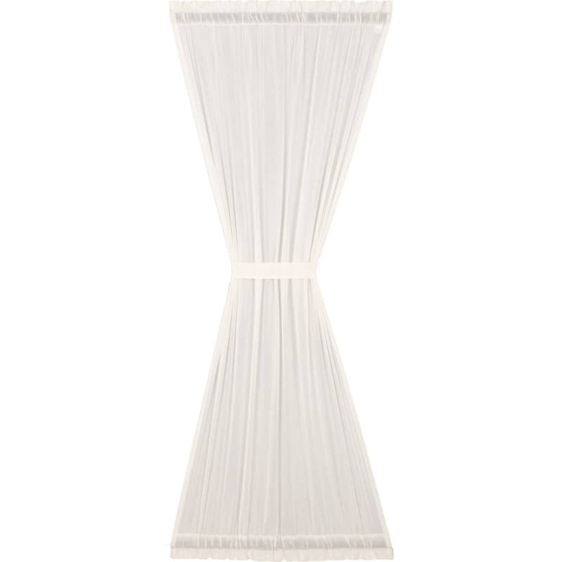 Tobacco Cloth Antique White Door Panel 72x40 - Door Panel - Door Panel