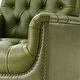 preview thumbnail 17 of 68, HULALA HOME Wemer Traditional Genuine Leather Armchair with Tufted Back
