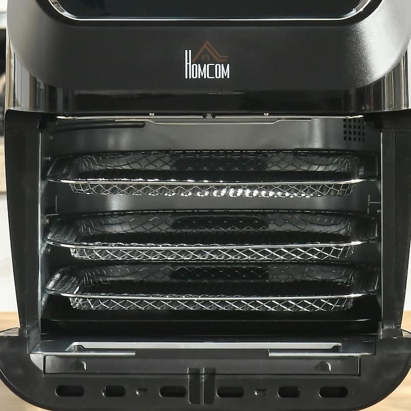 HOMCOM Large Air Fryer Oven with Family Size, Countertop Oven Cooking Gift - 12.5" x 13.25" x 14.5"