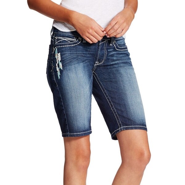 ariat denim shorts