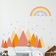 preview thumbnail 2 of 4, Walplus Cute Rainbow Mountains Children Kids Wall Stickers Nursery Décor