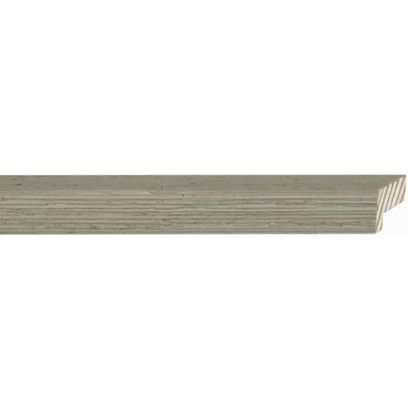 37x23 Shadow Box Frame Grey | 1.125 inches Deep Real Wood Rustic
