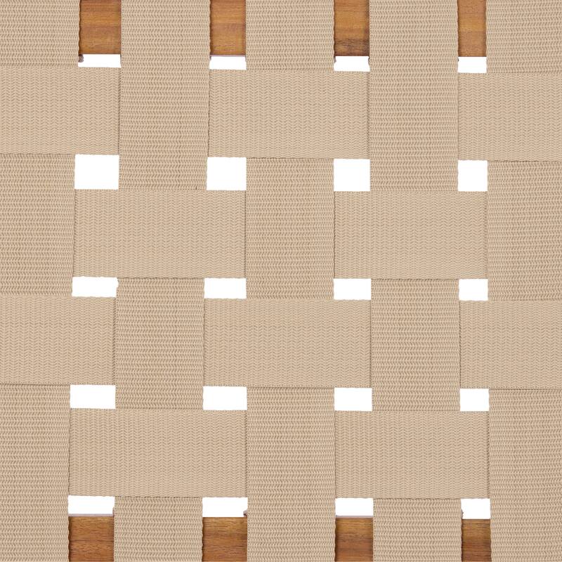 Christopher Knight Home - Acacia Solid Wood Outdoor Patio Side Chairs with Rope (Set of 2)