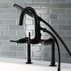 preview thumbnail 2 of 2, Concord 7-Inch Deck Mount Clawfoot Tub Faucet in Polished Nickel