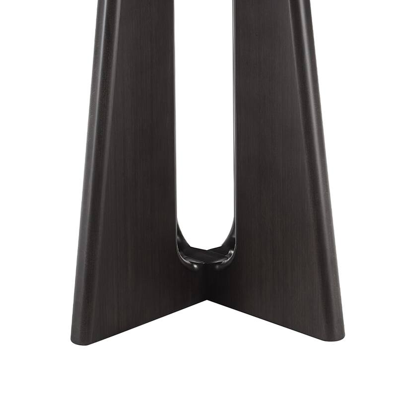 Lenor 48" Round Table, Charcoal