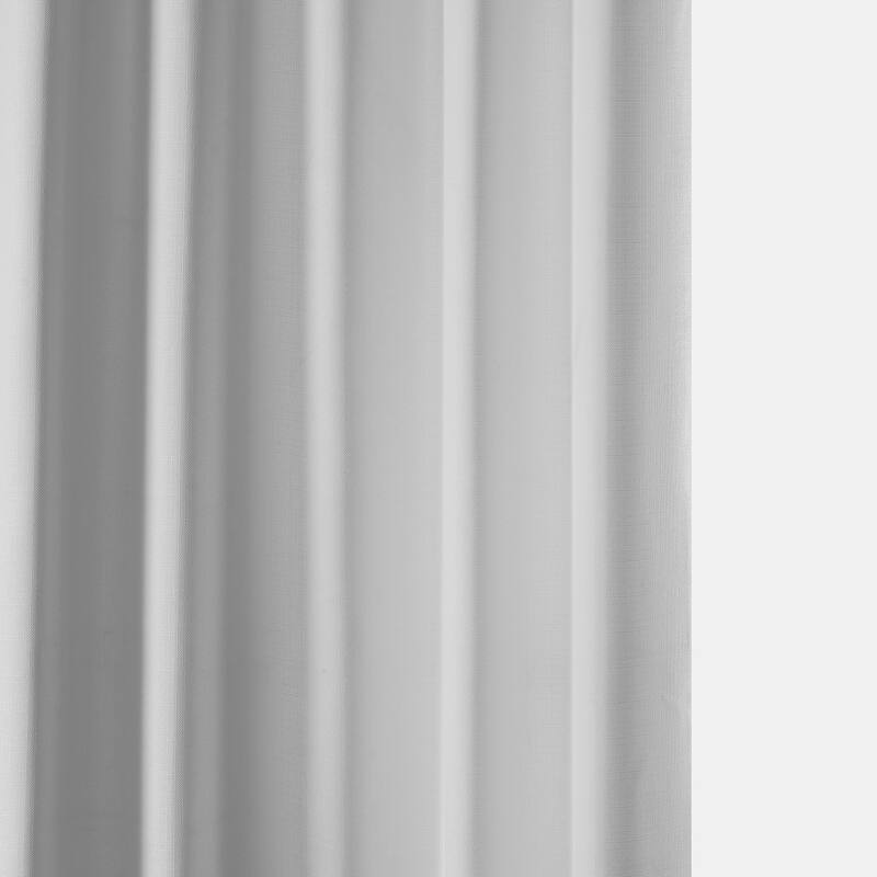 Exclusive Fabrics Italian Faux Linen Room Darkening Curtains (1 Panel) - Sophisticated Drapery for Versatile Décor