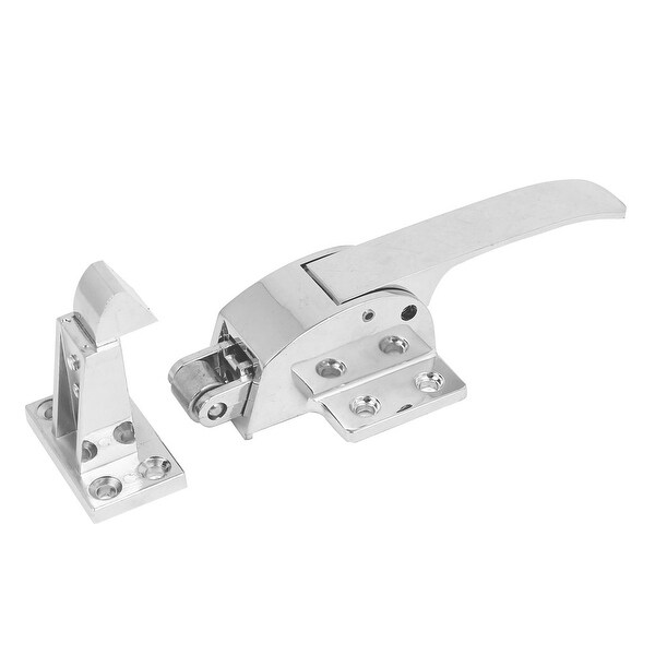Oven Refrigerator Metal Freezer Door Pull Handle Latch Silver Tone ... Oven Refrigerator Metal Freezer Door Pull Handle Latch Silver Tone ...
