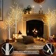 preview thumbnail 1 of 5, Set of Lighted Birch Tree Christmas Tree for ​Decoration Inside and Outside - 4 FT, 5 FT and 6 FT