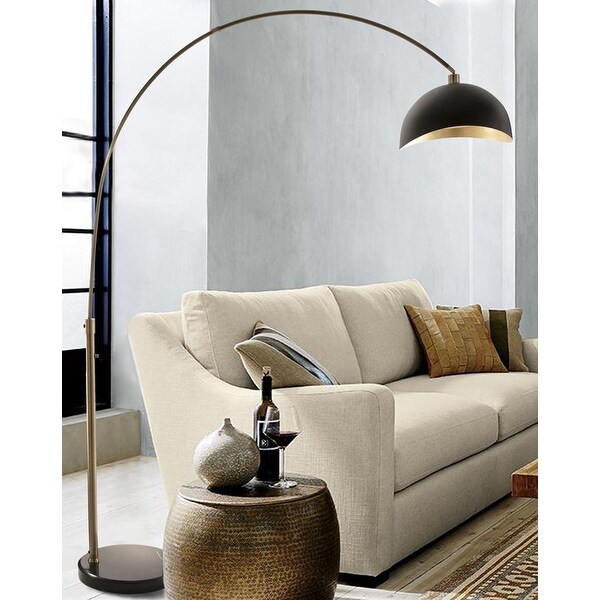 luna bella arc lamp