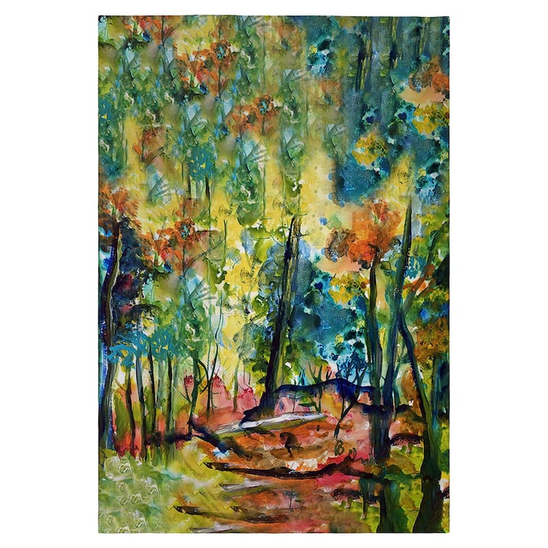 Fall Forest Guest Towel - 20x20
