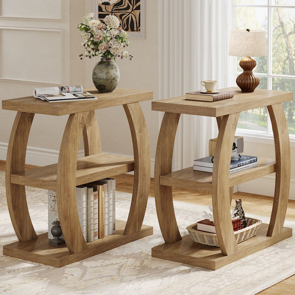 3 Tier Side End Table for Living Room / Bedroom