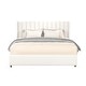 preview thumbnail 7 of 9, Luxury Queen Bed with Wingback Headboard and 4 Dust-Proof Storage Drawers