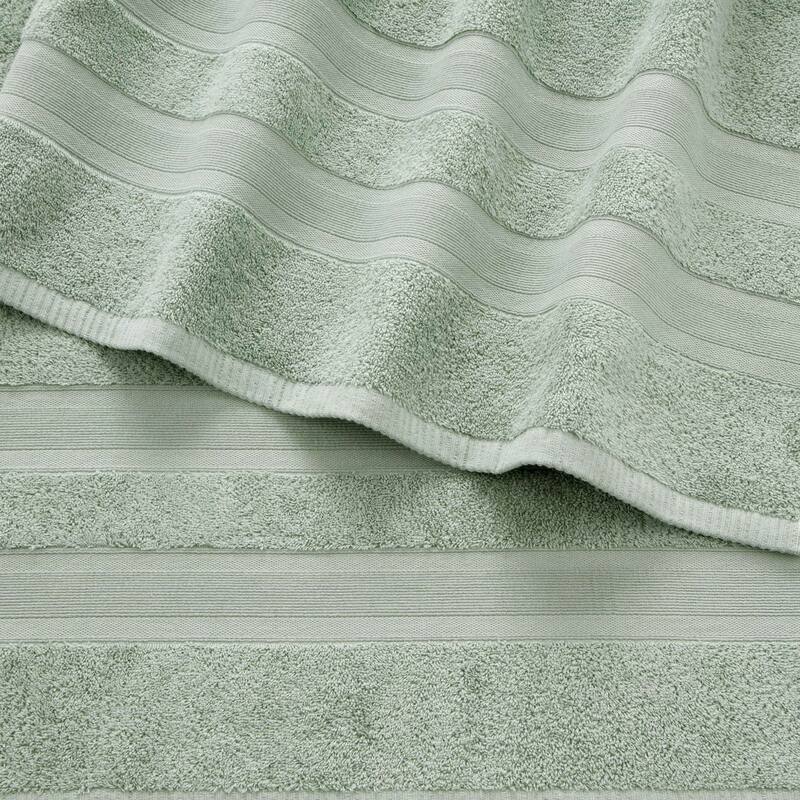 Martex Clean Essentials Solid Low Lint 6-Pack Towel Set