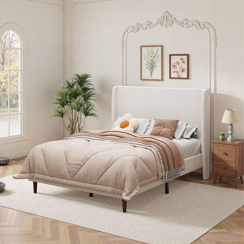 Harper Tall Headboard Upholstered Bed
