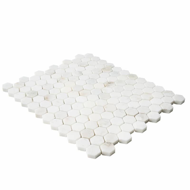 Royal Umbra Marble 1" x 1" Honeycomb Polished Mosaic Tile