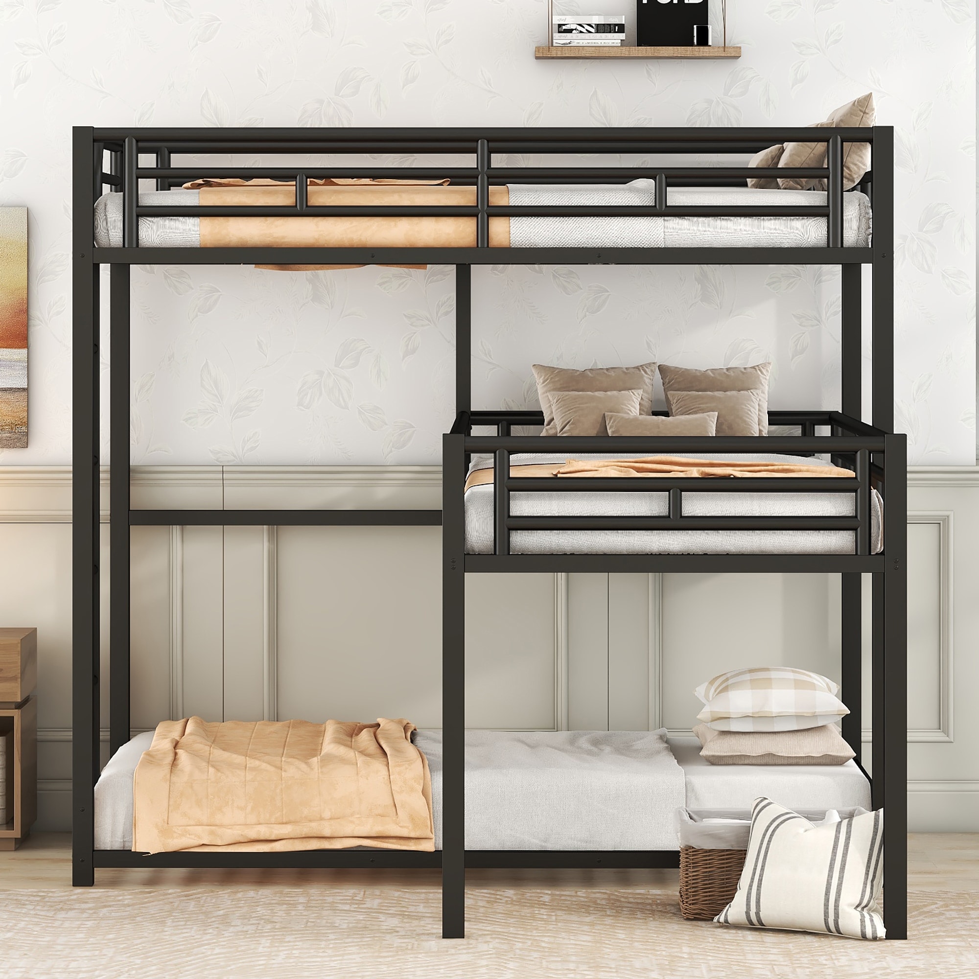 3 man bunk beds top