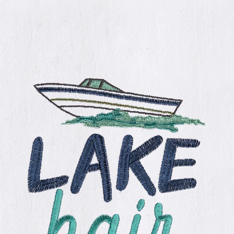 Lake Hair Don't Care Kitchen Towel
