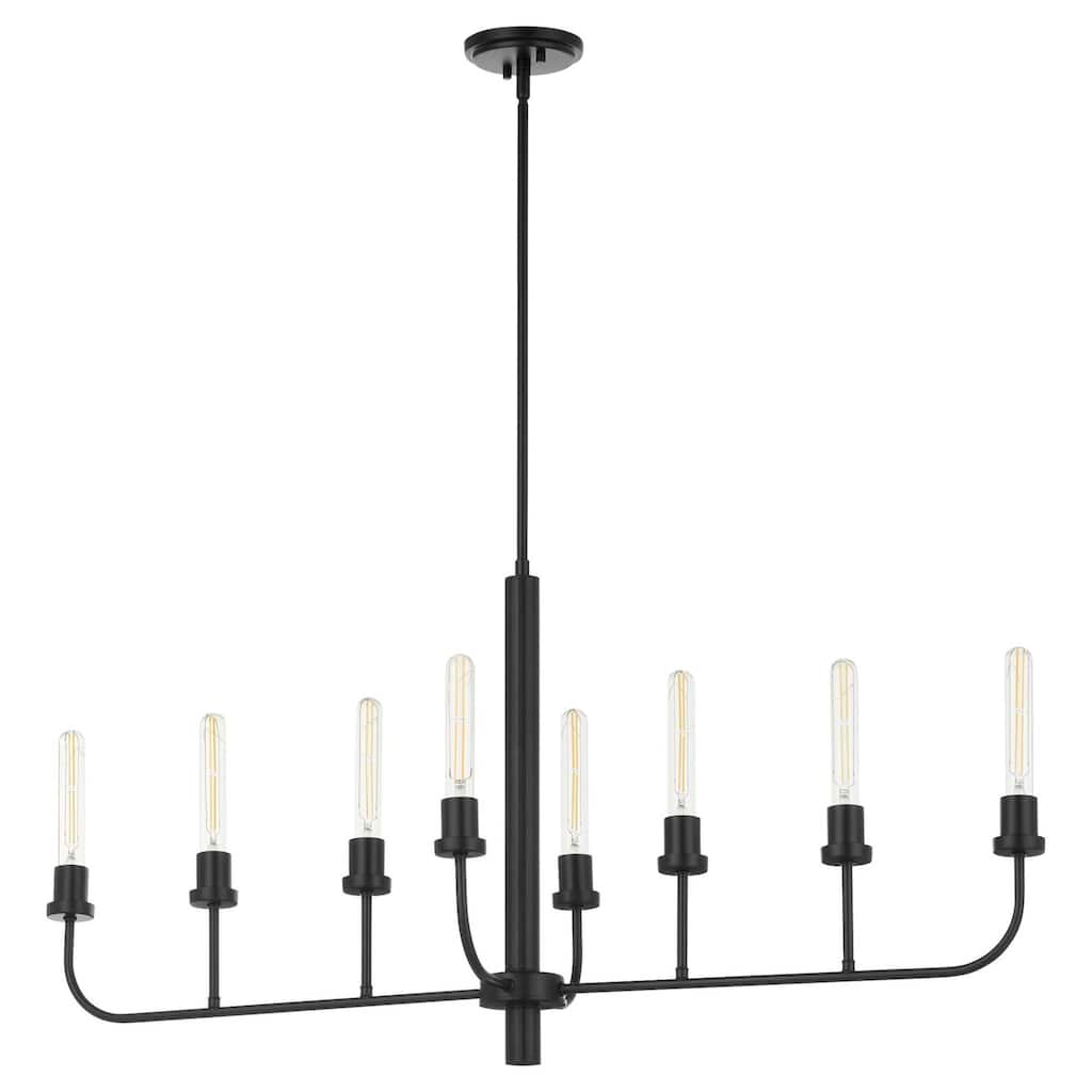 Quorum International 622-8 Sheridan 8 Light 44" Wide Linear Chandelier