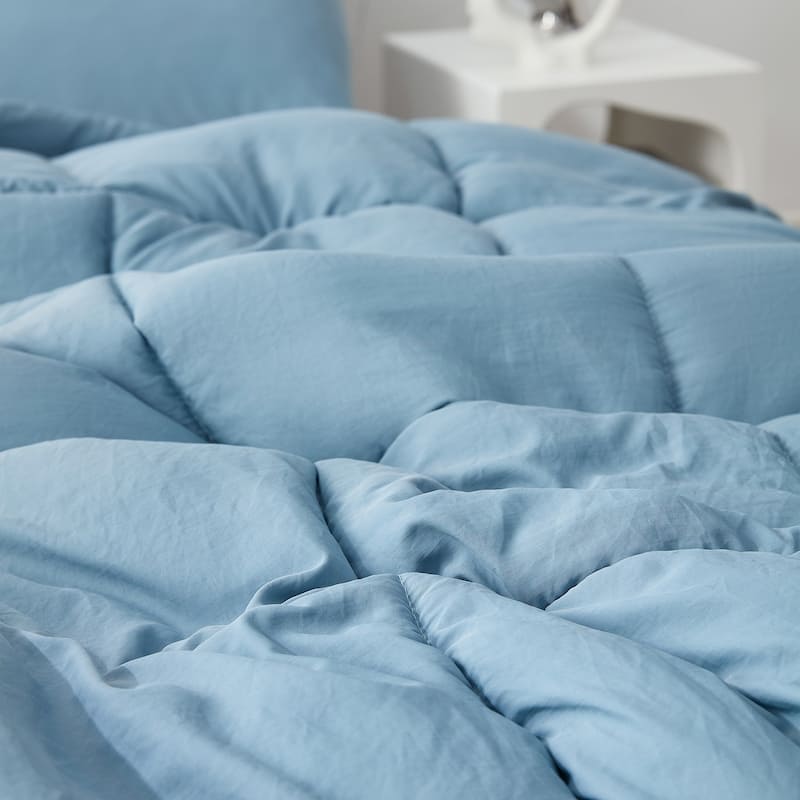 Beachfront Avenue® - Coma Inducer® Oversized Cooling Comforter Set - Smoke Blue