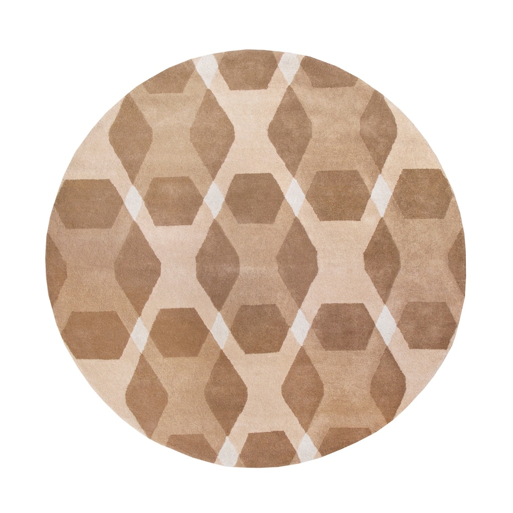 Martha Stewart by SAFAVIEH Overlapping Diamond Wool Rug
