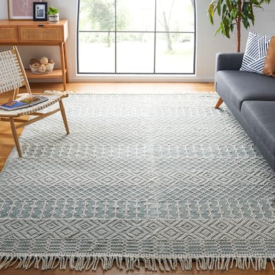 SAFAVIEH Handmade Natura Chiang Wool Fringe Rug