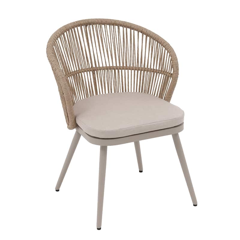 Outdoor Patio Dining Set Chairs and Extendable Table