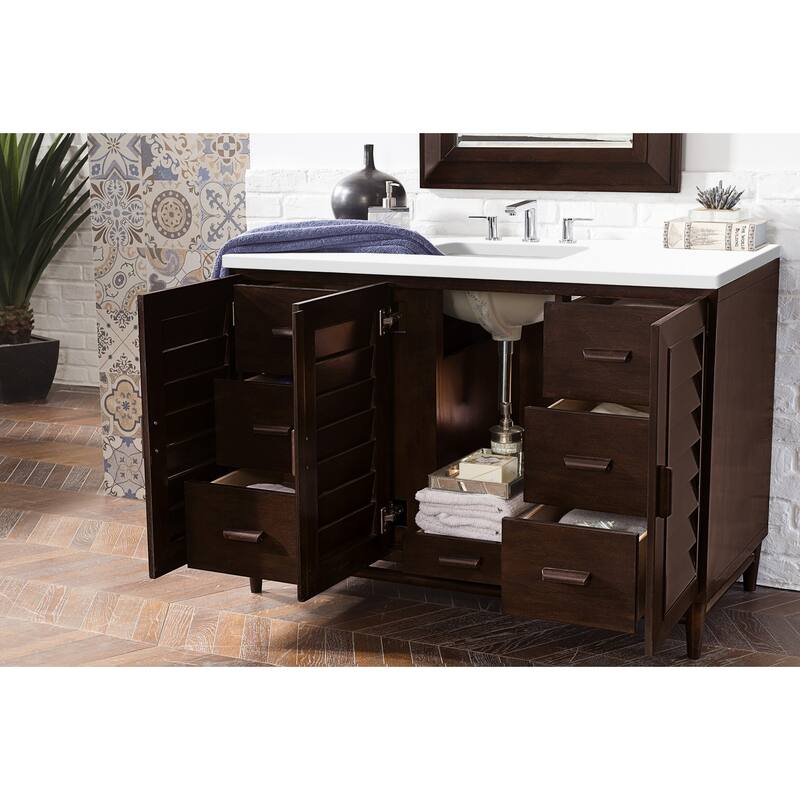 James Martin Vanities 620-V48-3WZ Portland 48" Free Standing Single