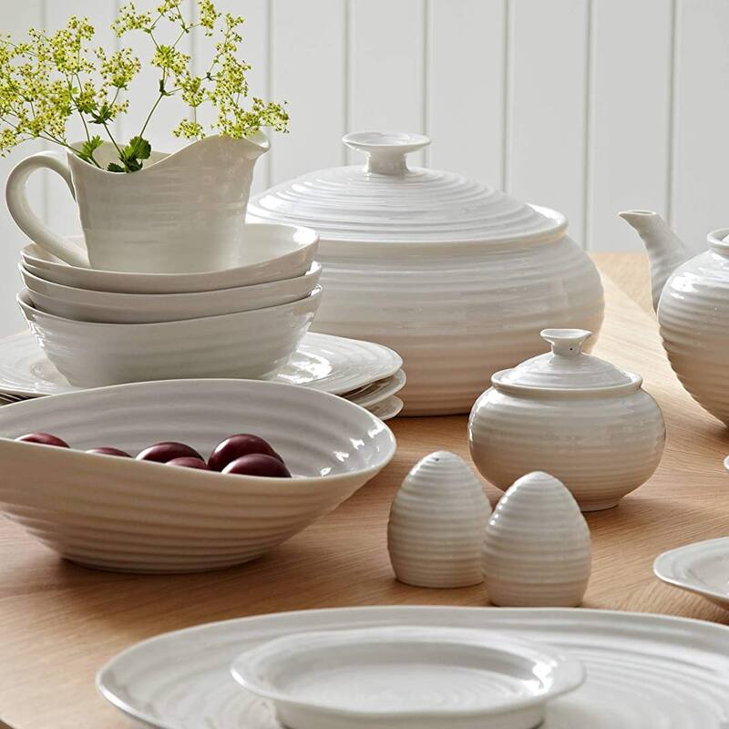 Portmeirion Sophie Conran White Large Salad Bowl - 13 inch