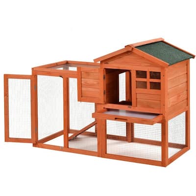 Hammad Weather Resistant Small Animal Hutch