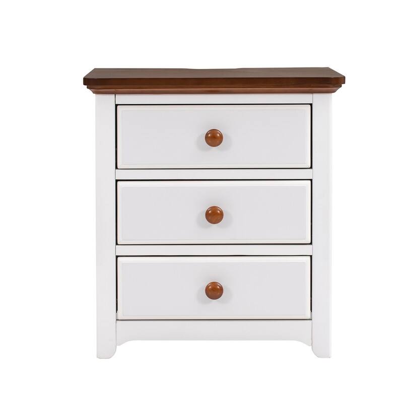 3-Pieces/1-Piece Bedroom Sets Full/Queen Size Platform Bed with Nightstand(USB Charging Ports) and 6-Drawer Storage Chest