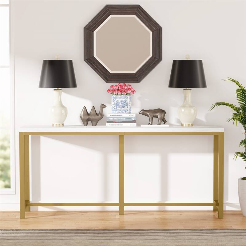 Narrow Long Entryway Table Sofa Table Console Table
