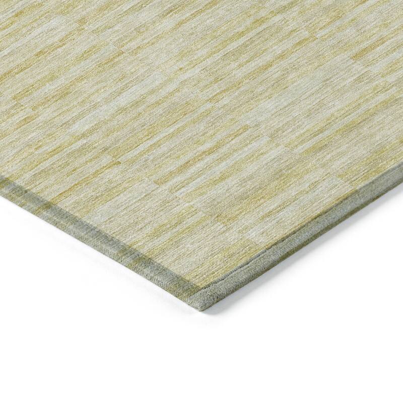 HomeRoots Striped Transitional Rectangle Outdoor Rug