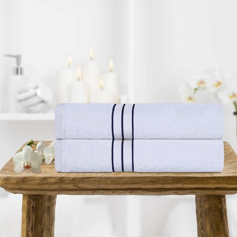 Superior Hotel Collection Bath Towel Set, Ultra-Plush Turkish Cotton Towels