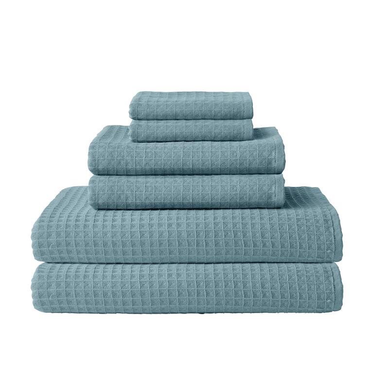 Waffle Twist Bath Towel - Bath Towel