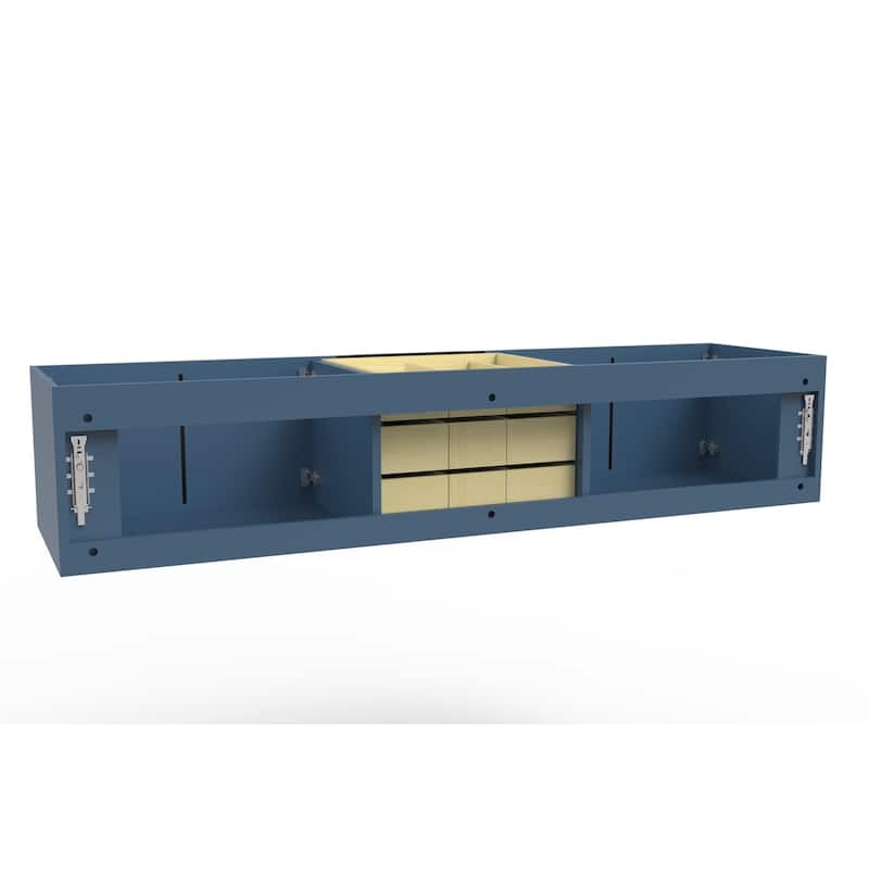 Alpine 72" Wall Mounted Bathroom Vanity (Base Only)