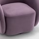 preview thumbnail 6 of 11, SEYNAR Modern Glam Velvet Upholstered 360 Degree Swivel Accent Armchair