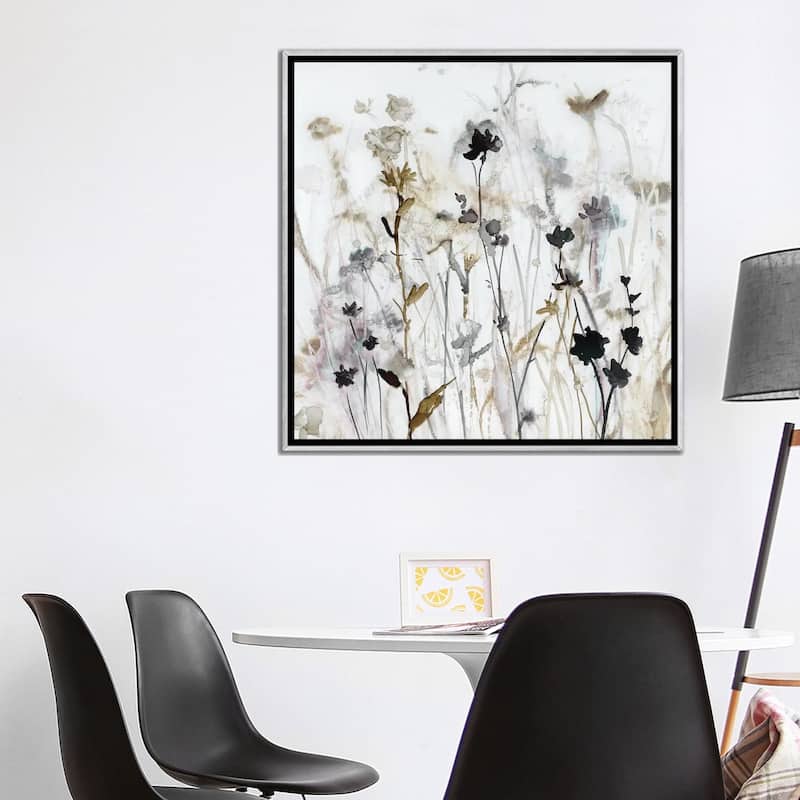 iCanvas "Wildflower Mist I" by Carol Robinson Framed