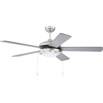 Craftmade Nikia 52" 5 Blade Ceiling Fan - Blades and Light Kit