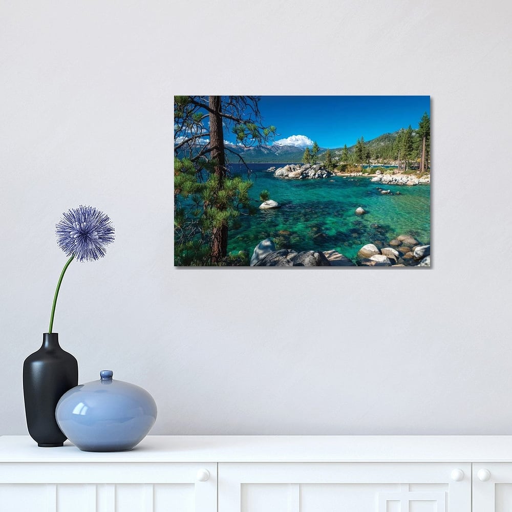 "Sand Harbor State Park, Lake Tahoe, Nevada, USA" by Russ Bishop Canvas
