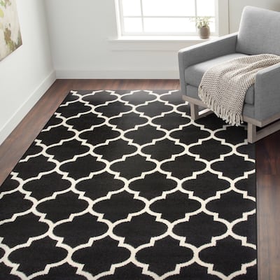 World Rug Gallery Modern Moroccan Trellis Area Rug